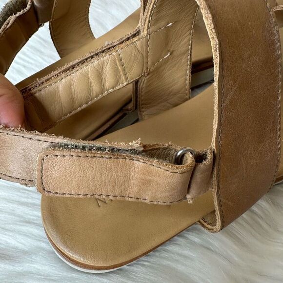 Nisolo Go-To Platform Sandals In Almond Size 9.5 - Picture 10 of 13